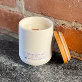 Natural Golden Oud Candle-recycled container