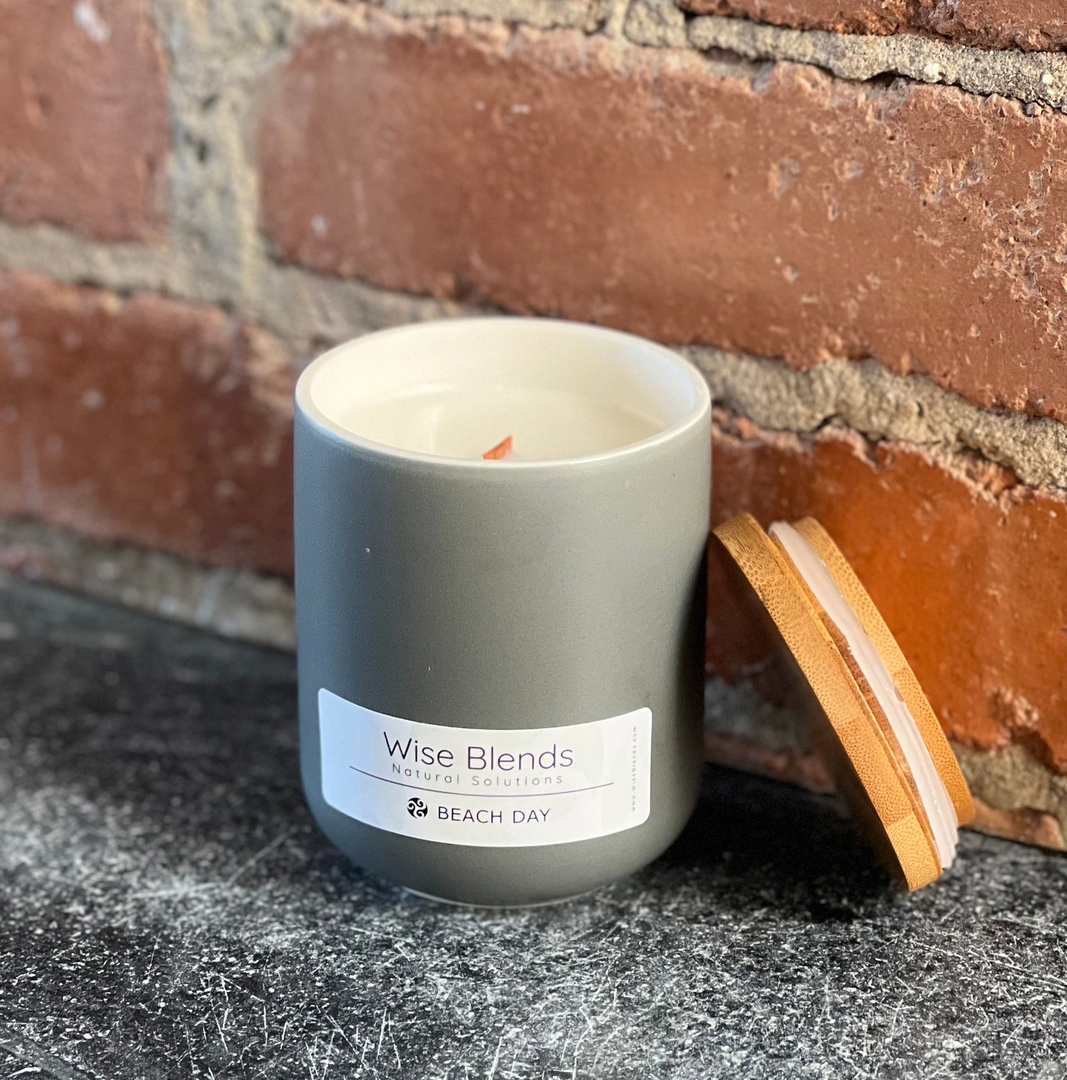 Candles in Recycled Containers