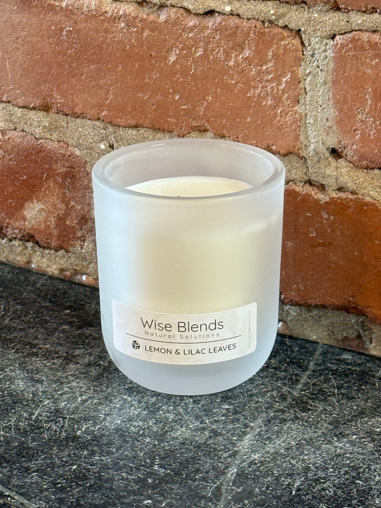 Lemon & Lilac Leaves Candles